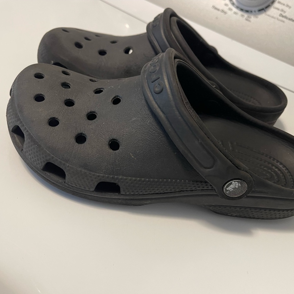 Classic Black Crocs Footwear